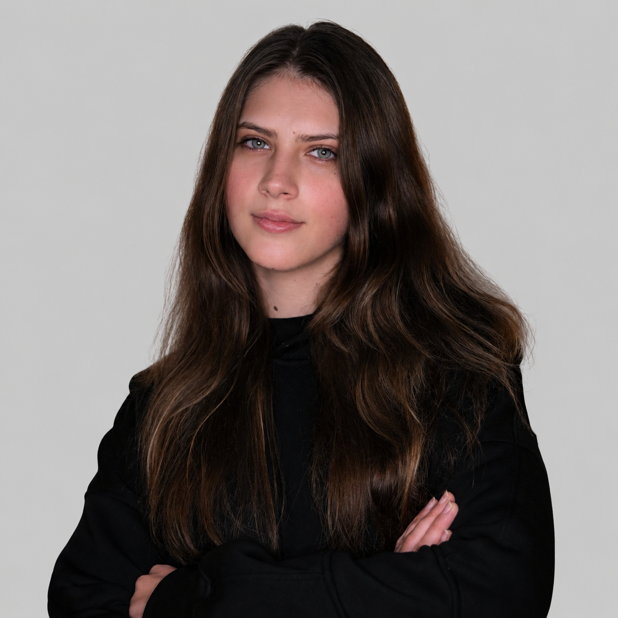 ieva square portrait white background